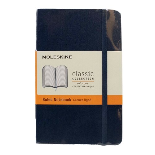 Moleskine Classic Soft Cover Notebook - Ruled Pages