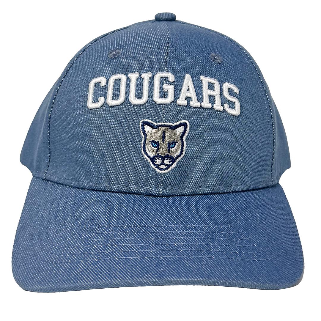 Cougar Block Denim Baseball Hat Cougars Campus Store