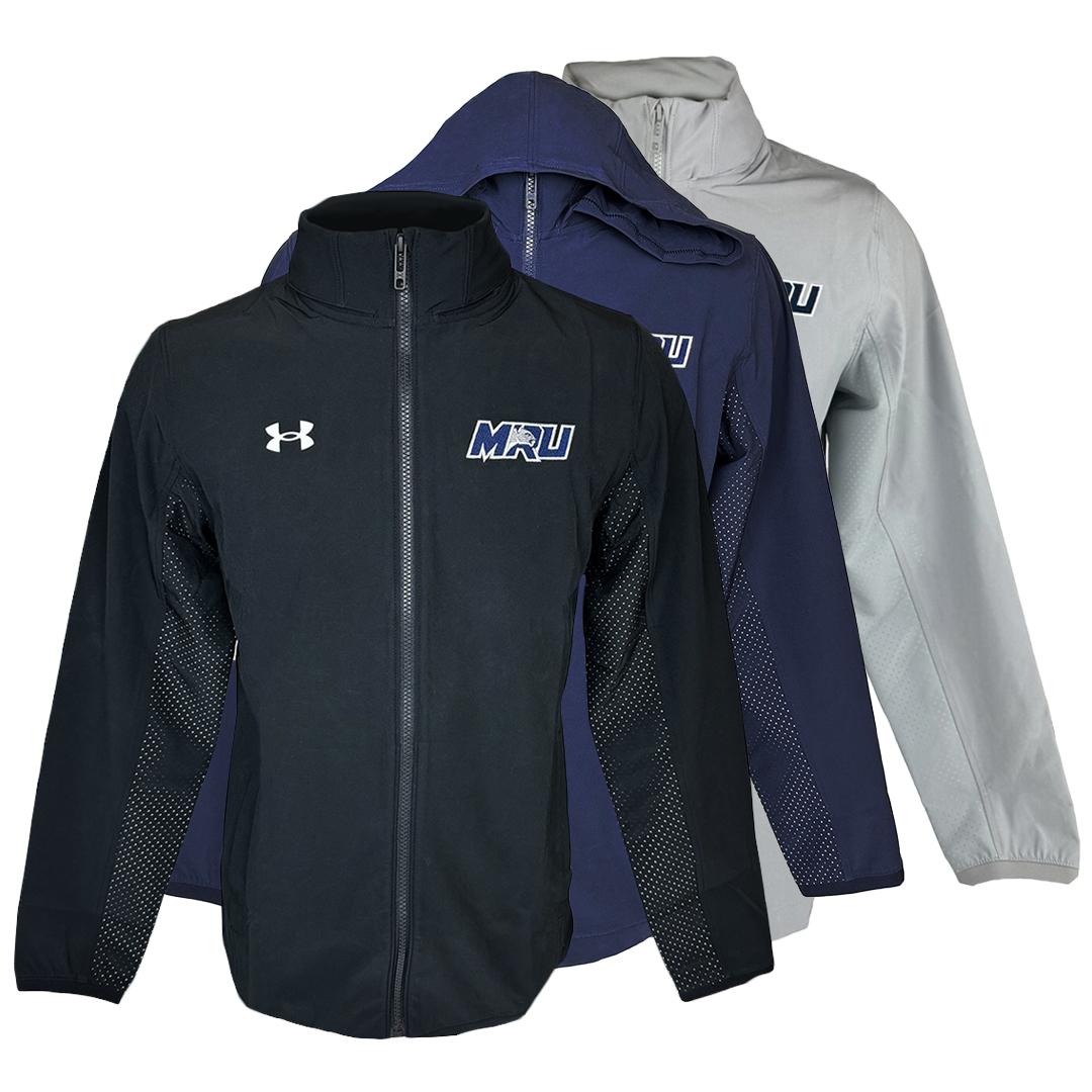 Men's MRU Lockup Under Armour Warmup Full Zip Jacket | Cougars